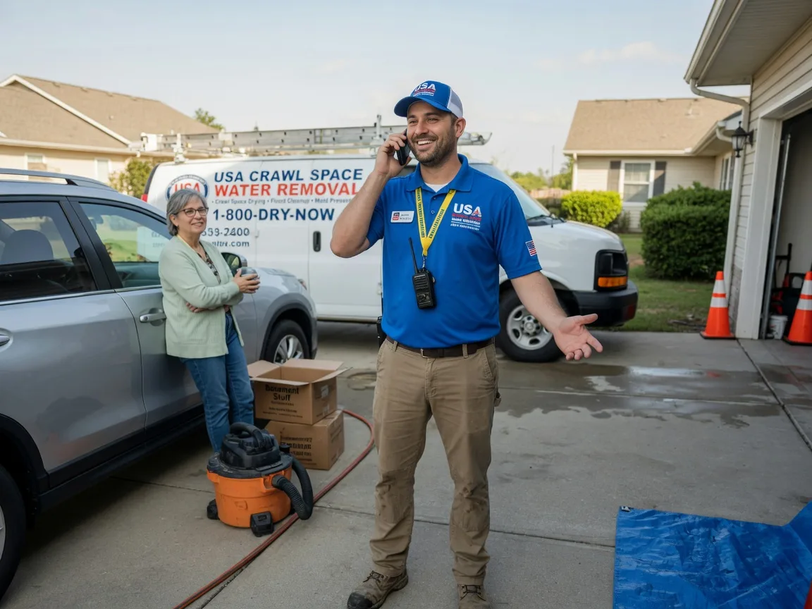 Crawl Space Water Removal Ocean Springs, MS FAQs